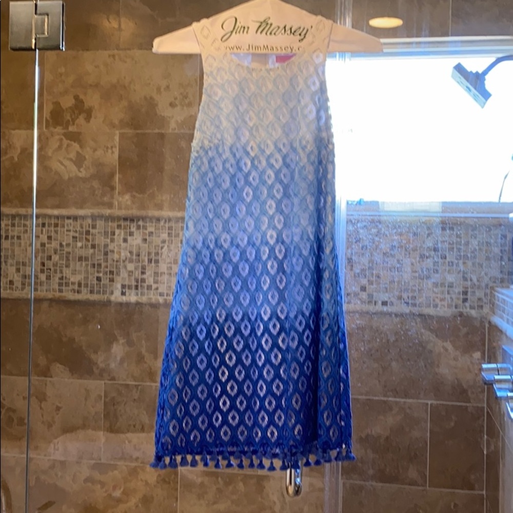 Lily Pulitzer dress with fringe
